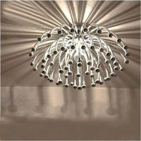 Plafonnier Sculptural en Métal Décoratif