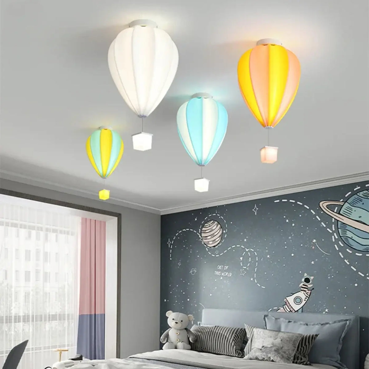 Plafonnier Montgolfière LED pour Chambre Enfant