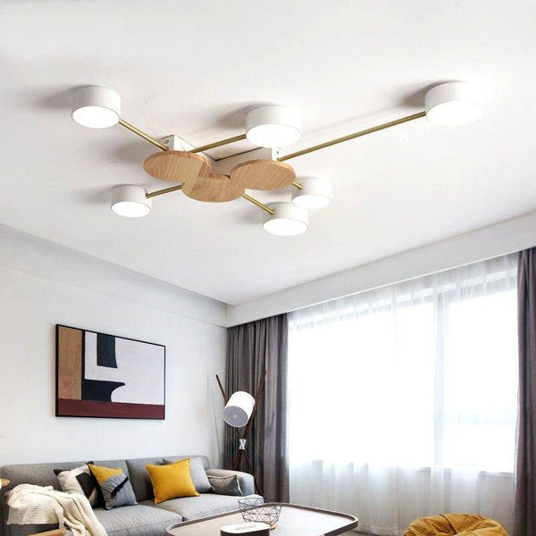 Plafonnier LED Puissant | Éclairage Moderne et Intense