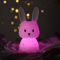 Veilleuse Lapin Bébé Bunny | Apaisante et Pratique