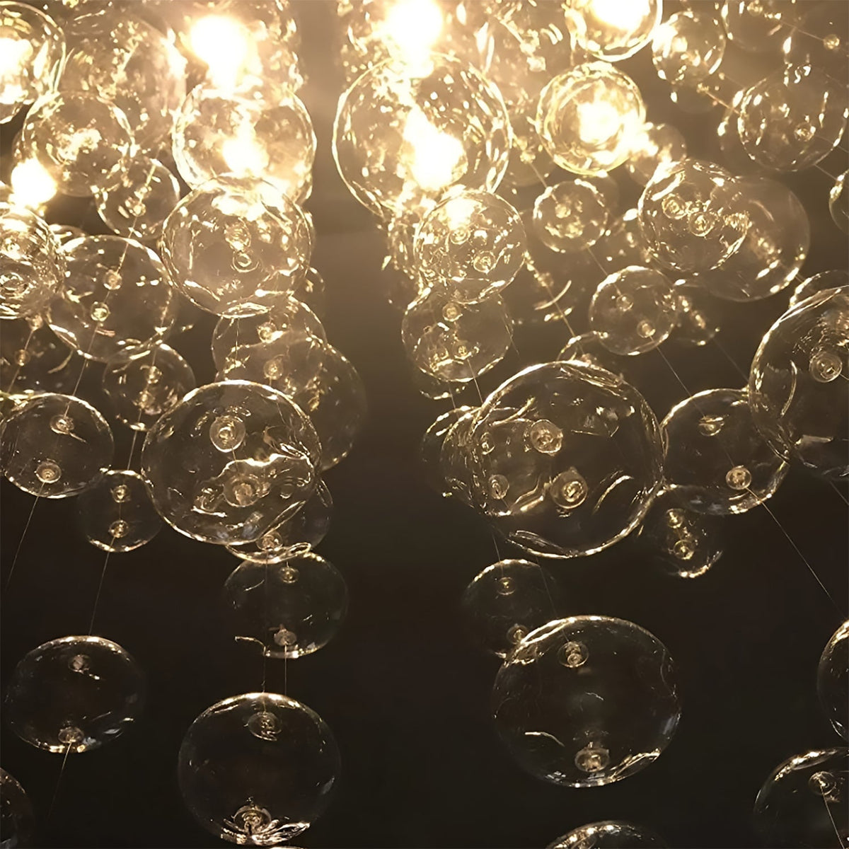 Lustre Rectangulaire Cristal Salle à Manger 8 Lumières salle à manger