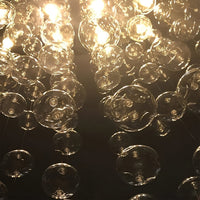 Lustre Rectangulaire Cristal Salle à Manger 8 Lumières salle à manger