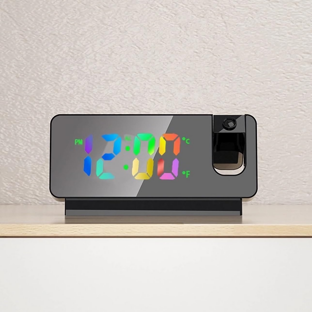 CELIORA - Réveil Projecteur 180° Multifonctions LED Lumio™