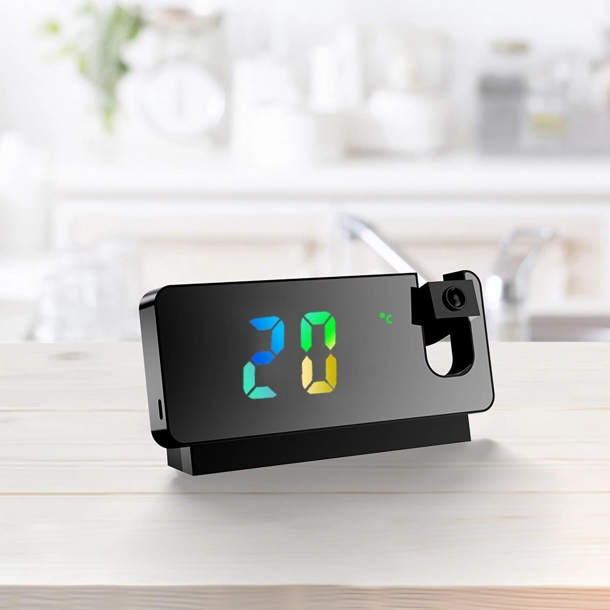 CELIORA - Réveil Projecteur 180° Multifonctions LED Lumio™