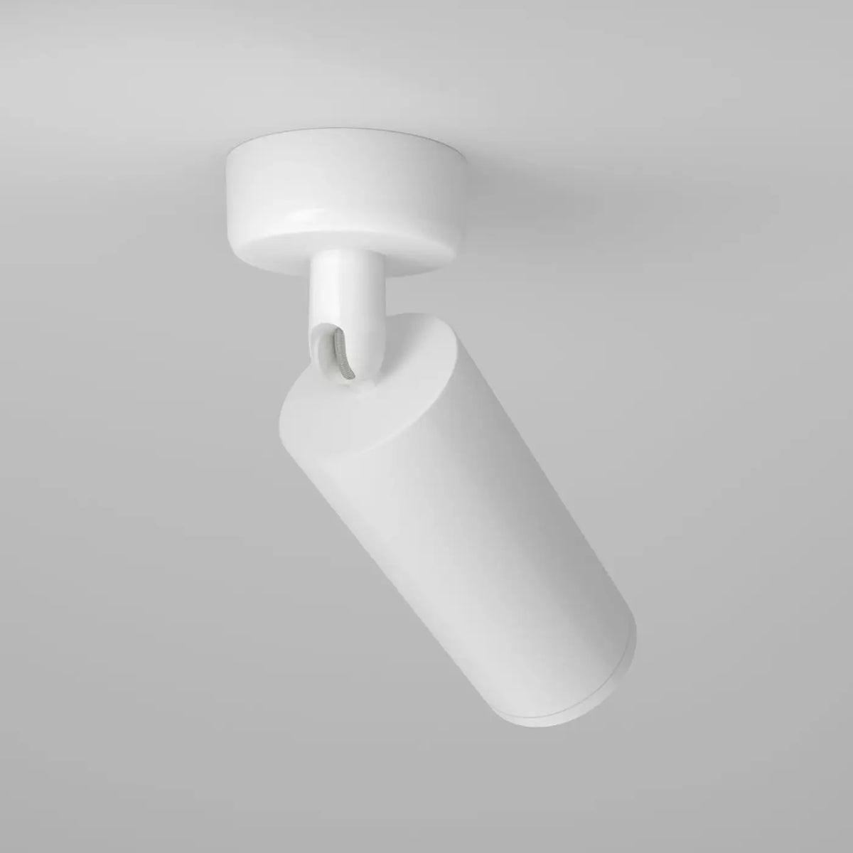 Applique murale orientable noire au design cylindrique pour salon moderne., vue 7