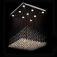 Détail du lustre cristal