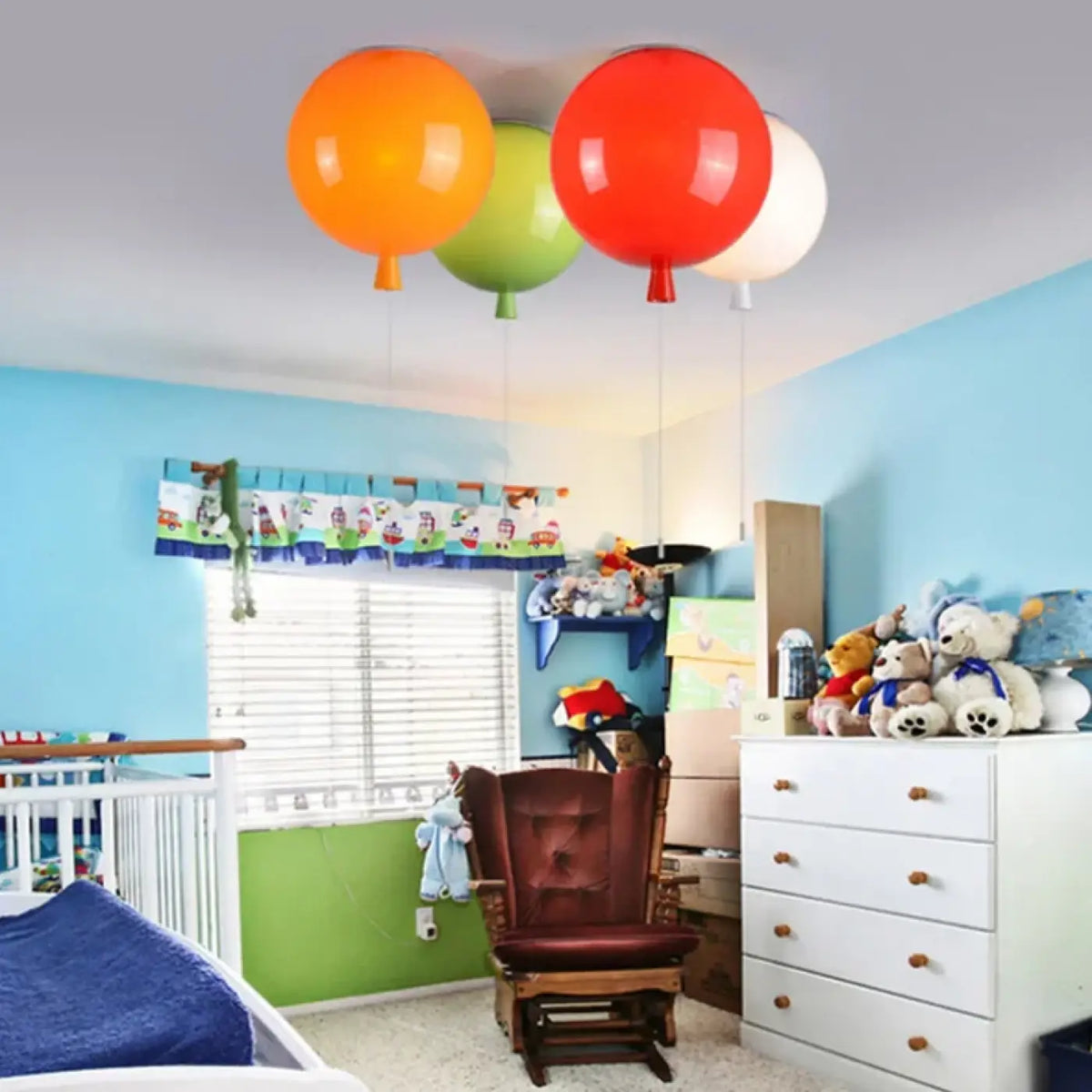 Lampe Suspendue Ballon Gonflé pour Chambre Enfant