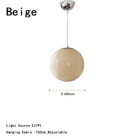 Suspension Boule en Verre Contemporaine