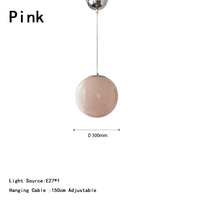 Suspension Boule en Verre Contemporaine