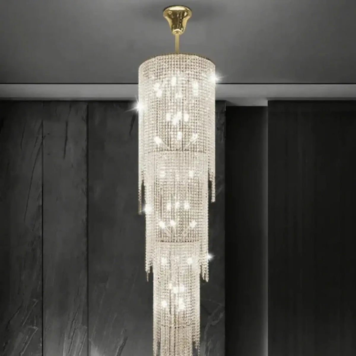Plafonnier Anneau LED pour Salon Design