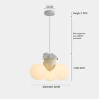 Lampe Suspendue Nuage Décorative pour Enfant