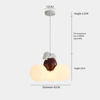Lampe Suspendue Nuage Décorative pour Enfant
