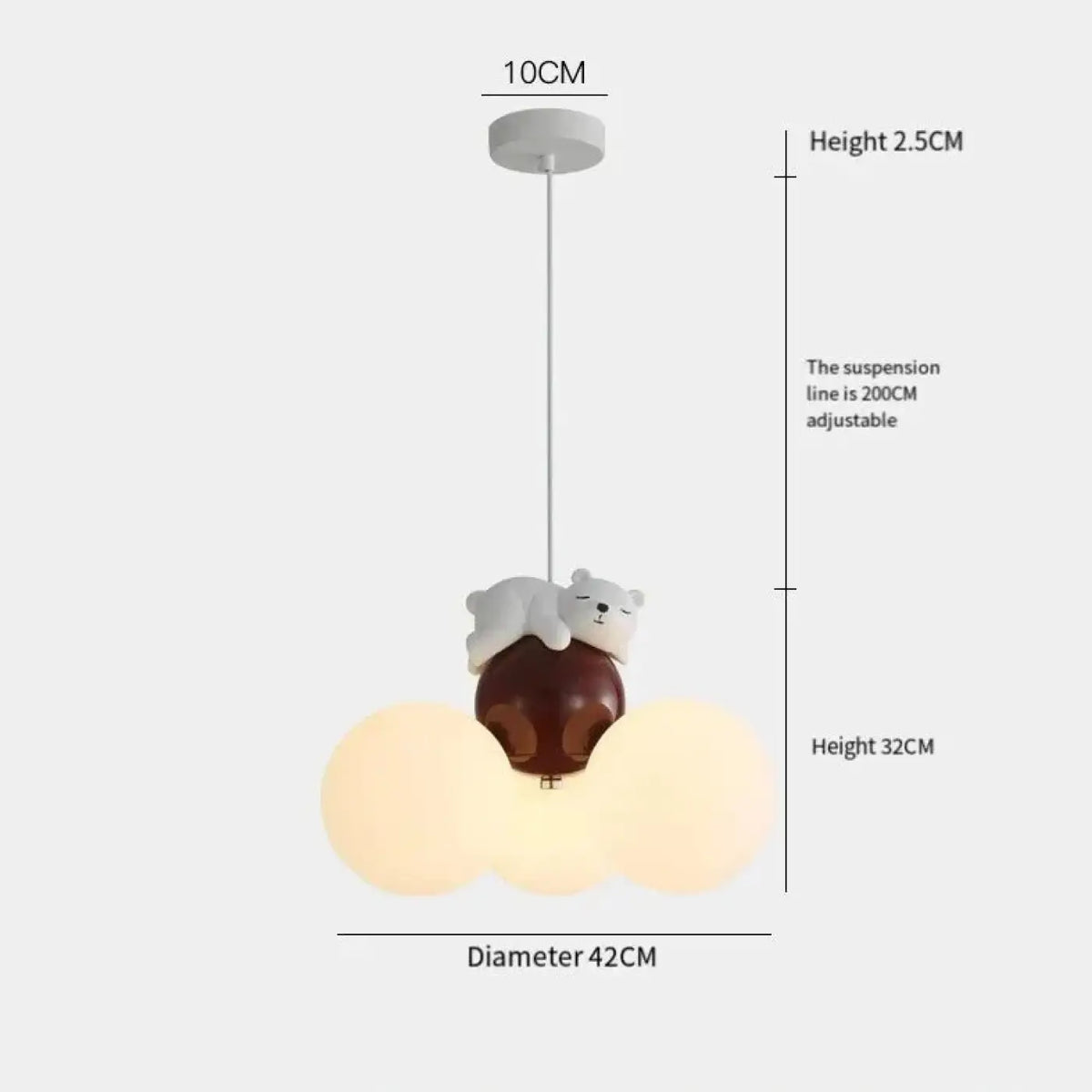 Lampe Suspendue Nuage Décorative pour Enfant