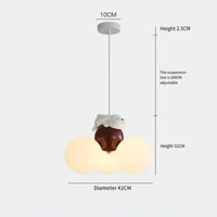 Lampe Suspendue Nuage Décorative pour Enfant
