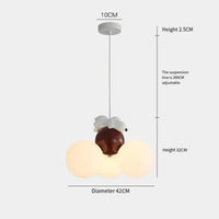 Lampe Suspendue Nuage Décorative pour Enfant