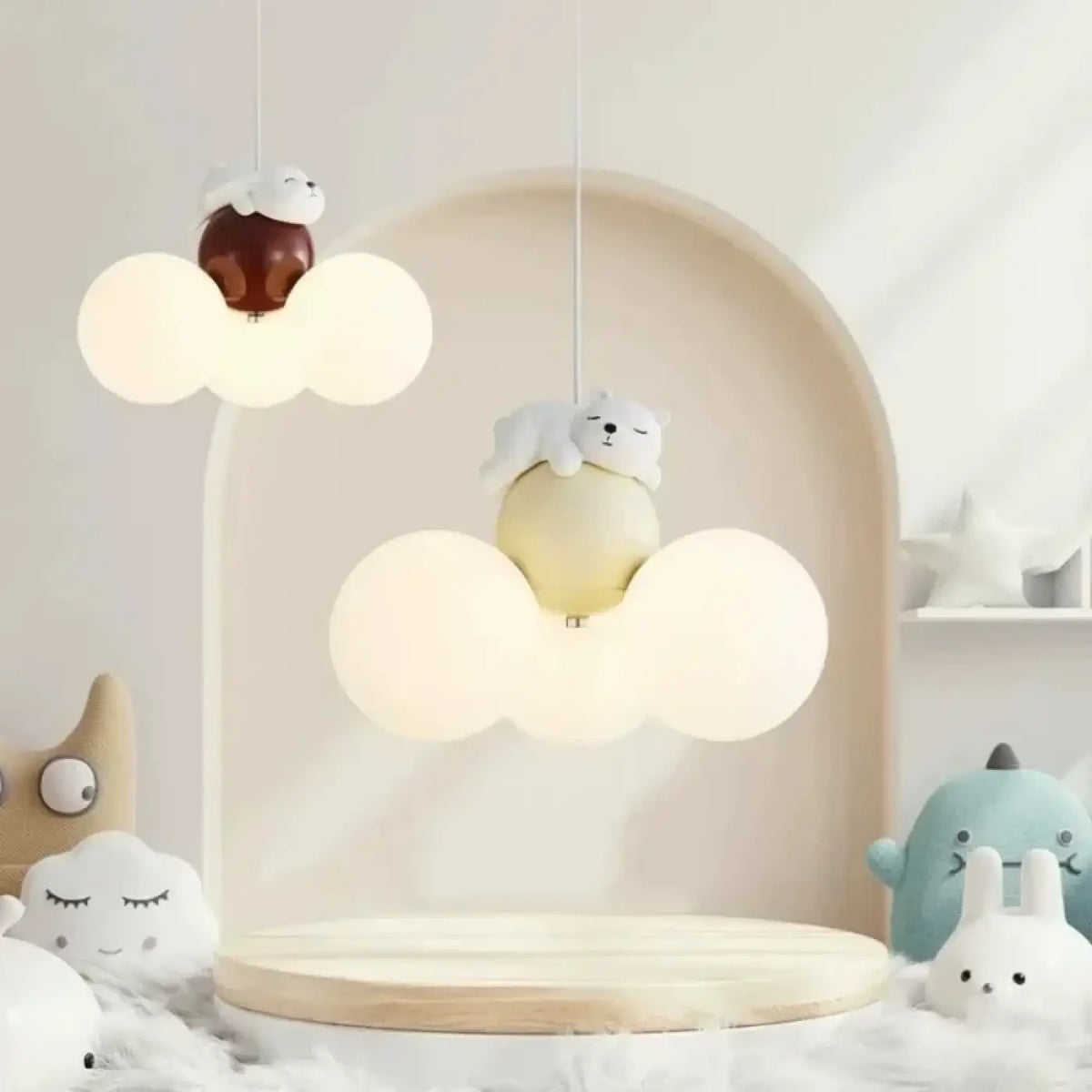 Lampe Suspendue Nuage Décorative pour Enfant