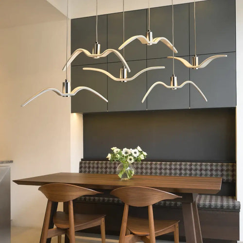 Lampe Suspendue Envol d’Oiseaux Décorative