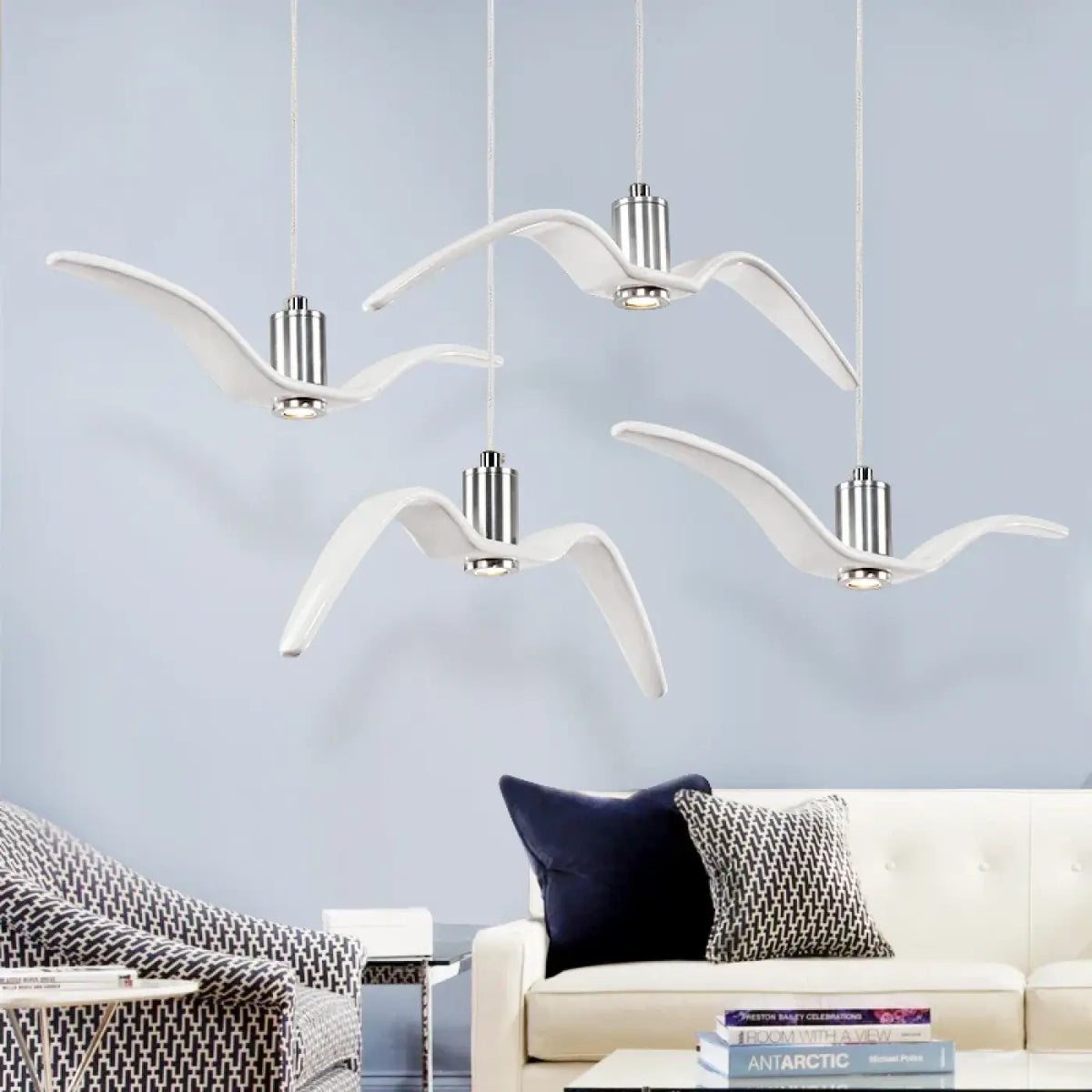 Lampe Suspendue Envol d’Oiseaux Décorative