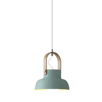 Suspension Scandinave Multicolore avec Bois