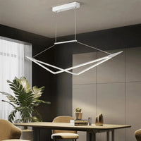 Suspension Dimmable Géométrique Moderne