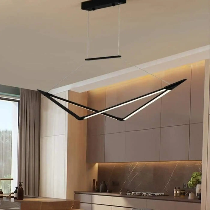 Suspension Dimmable Géométrique Moderne