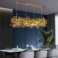 Lampe Suspendue Filaire Dorée Design