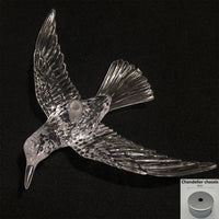 Lampe Suspendue Oiseaux en Verre pour Chambre et Salon