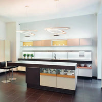 Lampe Suspendue LED Spirale Blanc Mat
