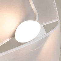 Vue rapprochée du diffuseur acrylique de la suspension LED Maëlys