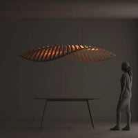 Suspension Bambou Futuriste pour Cuisine