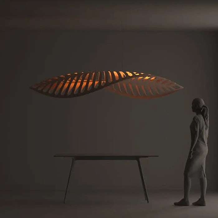 Suspension Bambou Futuriste pour Cuisine