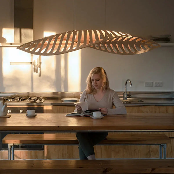 Suspension Bambou Futuriste pour Cuisine