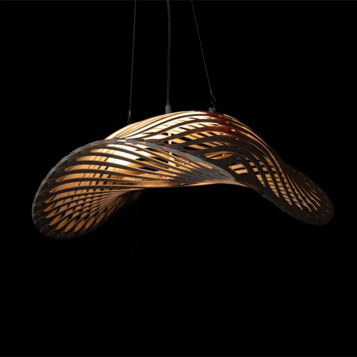 Suspension Bambou Futuriste pour Cuisine