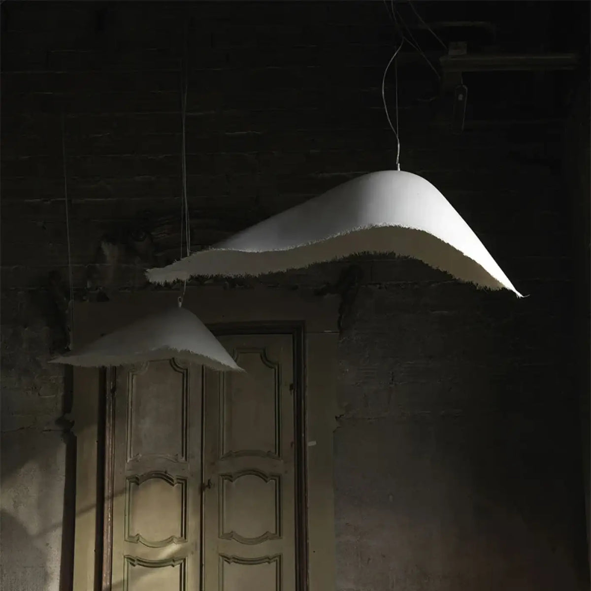 Suspension Blanche Design Haut de Gamme