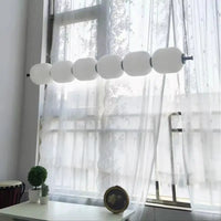 Suspension Boules de Verre et Laiton