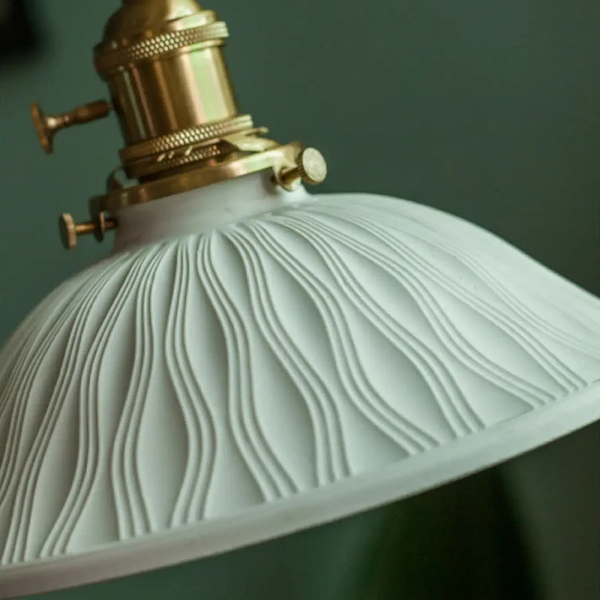Lampe Suspendue en Céramique Vintage