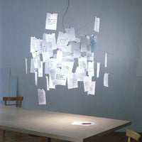 Lampe Suspendue Feuilles Décoratives