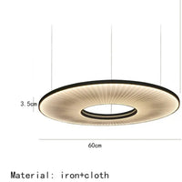 Suspension LED Blanc Cassé Design Moderne