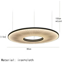 Suspension LED Blanc Cassé Design Moderne