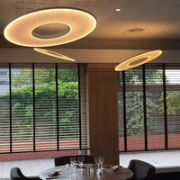Suspension LED Blanc Cassé Design Moderne