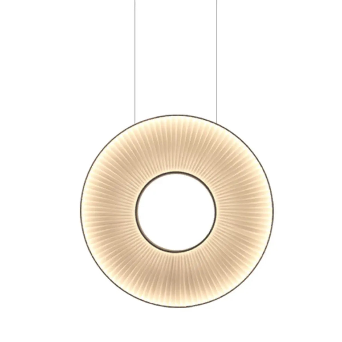 Suspension LED Blanc Cassé Design Moderne