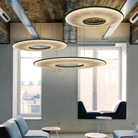 Suspension LED Blanc Cassé Design Moderne