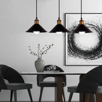 Lampe Suspendue Trois Têtes Rétro pour Salle à Manger
