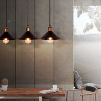 Lampe Suspendue Trois Têtes Rétro pour Salle à Manger