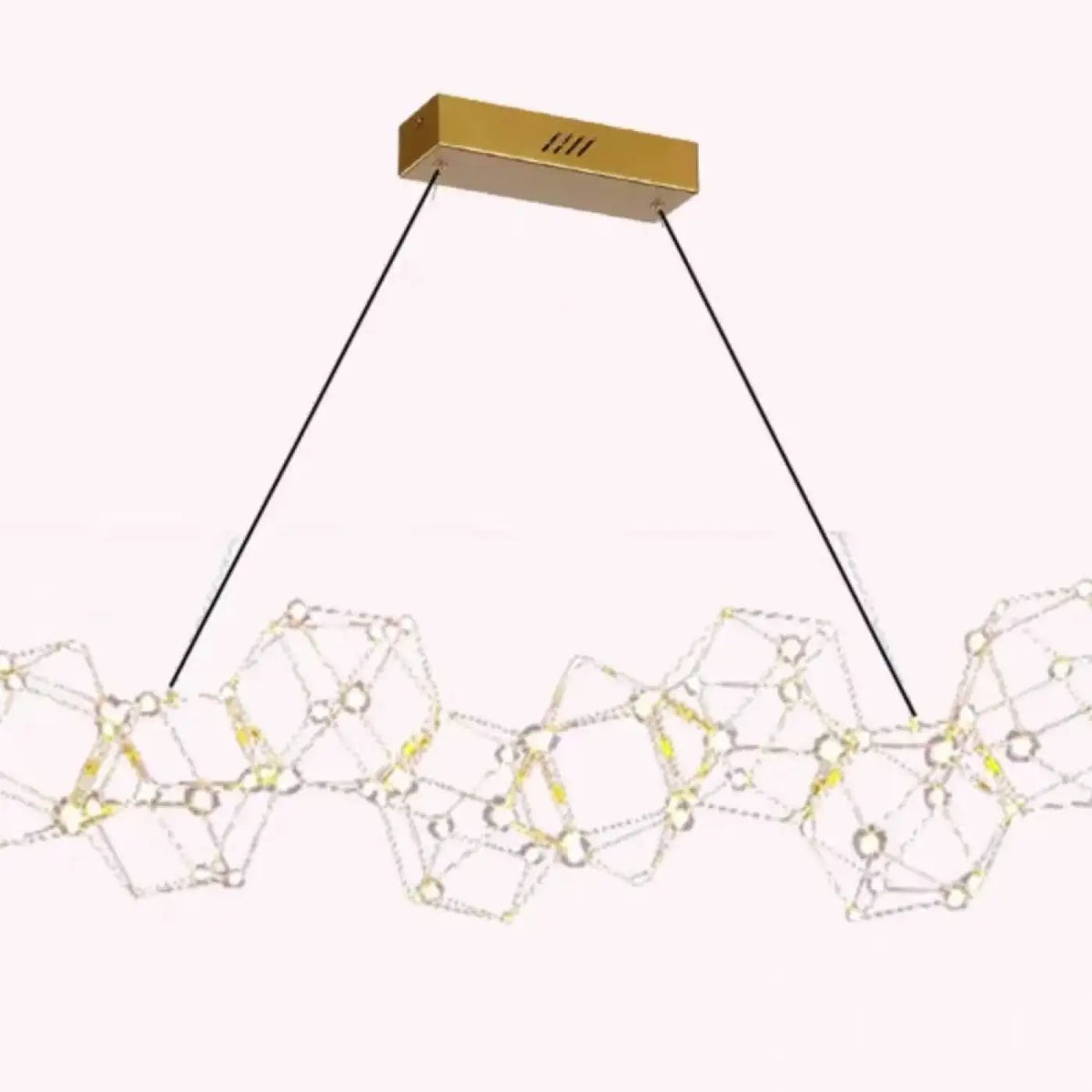 Lampe Suspendue Géométrique LED Moderne