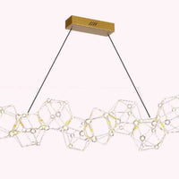 Lampe Suspendue Géométrique LED Moderne