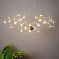 Lampe Suspendue Géométrique LED Moderne