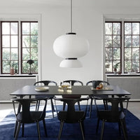 Lampe Suspendue Japonaise en Papier Blanc