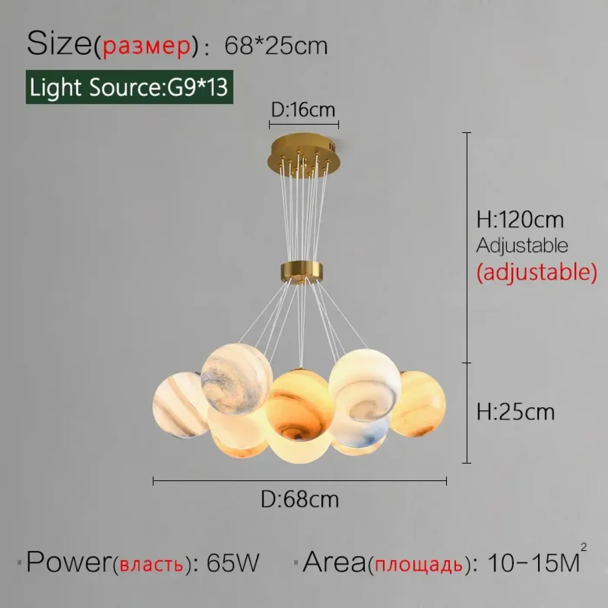 Lampe Suspendue LED Contemporaine pour Salle à Manger