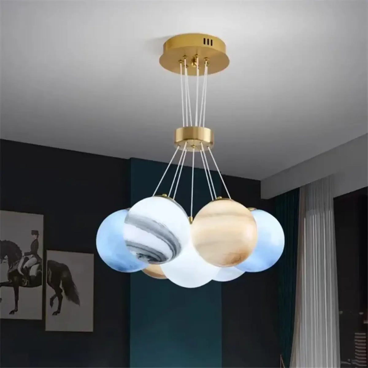 Lampe Suspendue LED Contemporaine pour Salle à Manger